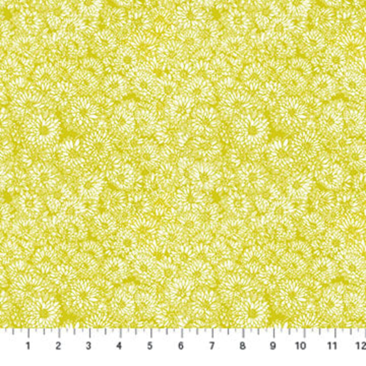 Fabric Northcott Anna Maria Golden Mums Indelible by the Quarter Yard AMT1002-52C